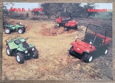 Kawasaki Mule/ATV Prospekt/brochure/folleto/opuscolo/brosura/broschyr/prospectus