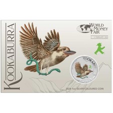 1 Dollar WMF Berlin Kookaburra Privy Mark Ampelmann Australien 1 oz Silber 2024
