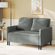 Schlafsofa 2-Sitzer Sofa mit Schlaffunktion Klappsofa Schlafcouch Sofabett Neu