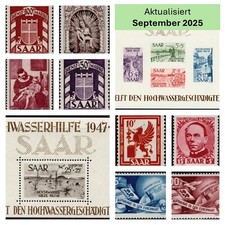 Saarland Briefmarken