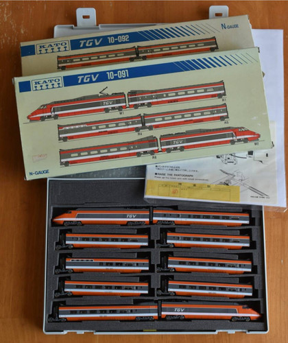 Kato 091 092 sncf tgv - 10-091,
