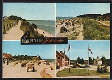 Hohwacht, Strandbad und Straßenpartie, Ansichtskarte 