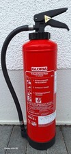 Feuerlöscher Schaumlöscher Gloria 6 Liter Brandklasse A fest und B, kein Pulver.