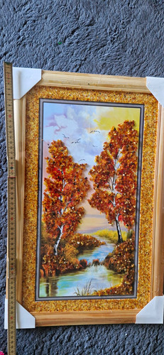 Gerahmtes wandbild landschaft - wandbild,