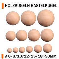 Holzkugeln Bastelkugel ohne
