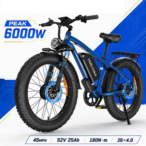 6000w dual motor electric - 6000w, bike