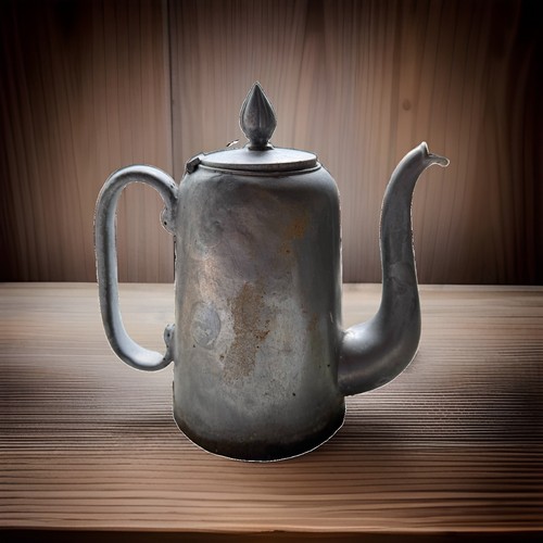 Alte zinn kaffeekanne teekanne - alte,