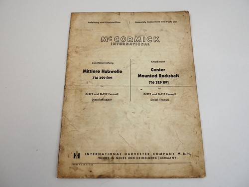 Ihc cormick mittlere - mc,
