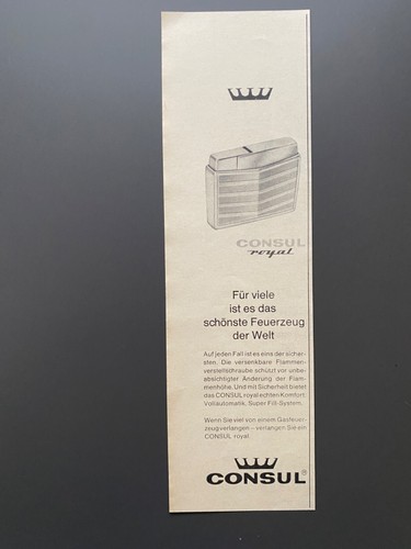 Consul royal feuerzeug - consul,