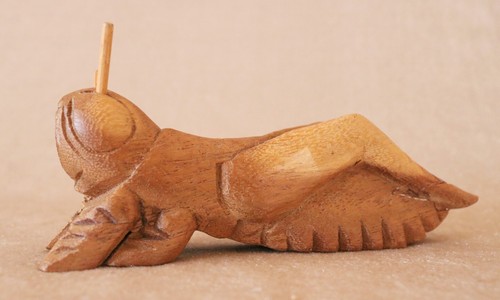 Holz grashüpfer schnitzerei - holz,