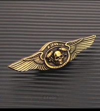 Skull Totenkopf Flügel Motor