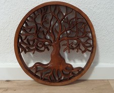 Baum des Lebens Holz Wanddeko