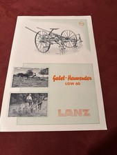 LANZ Gabel Heuwender  LGW 60