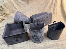 5x Uralte Zinkgefässe