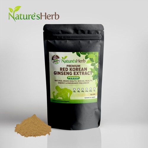 Roter koreanischer ginseng - roter,