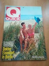  QUICK / HEFT.34 / 1961  Zeitschrift / Illustrierte /Nostalgie 
