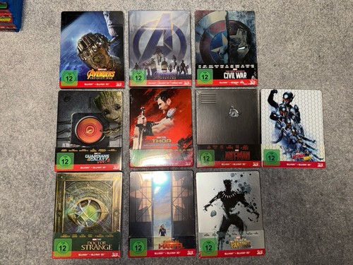 Marvel steelbook blu ray - marvel,
