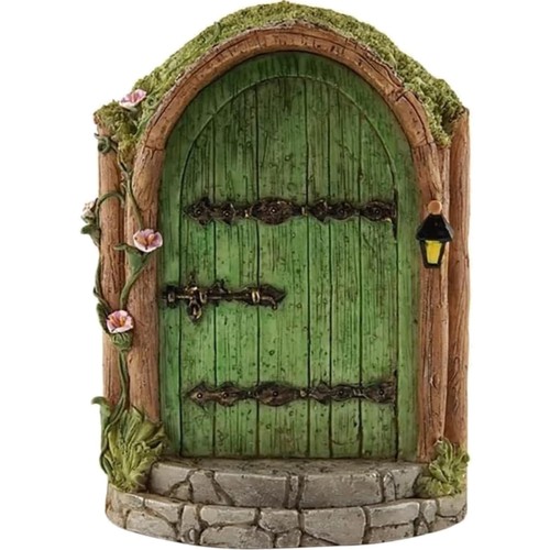 Feentür holz miniatur - feentür,