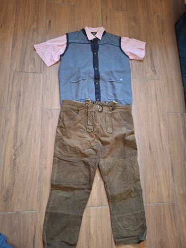 Trachtenset,Lederhose,Strickja