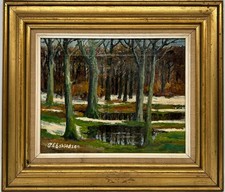 Ölbild Postimpressionist