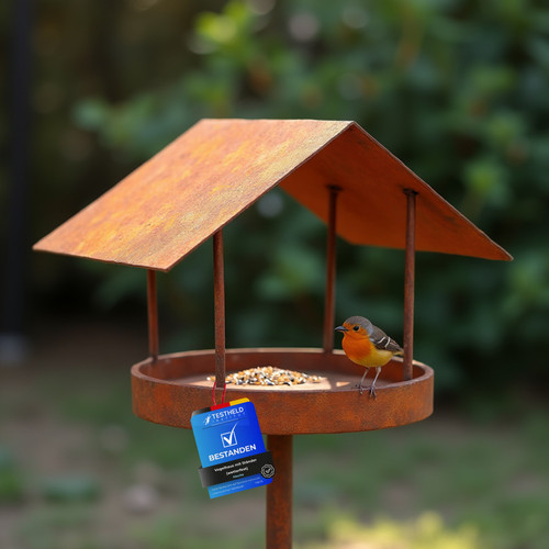 Vogelhaus mit ständer - mit,