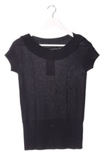 BANANA REPUBLIC Feinstrickpullunder Damen Pullunder Gr. DE 36 hellgrau