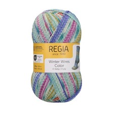 100g Regia Winter Wires Color - Sockenwolle 4-fädig Garn Stricken (85,00€/kg)