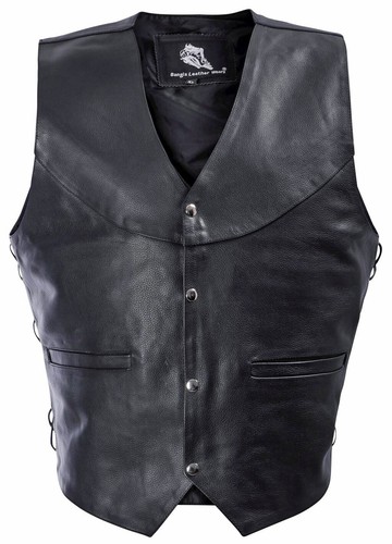 Lederweste herren leder - herren, weste
