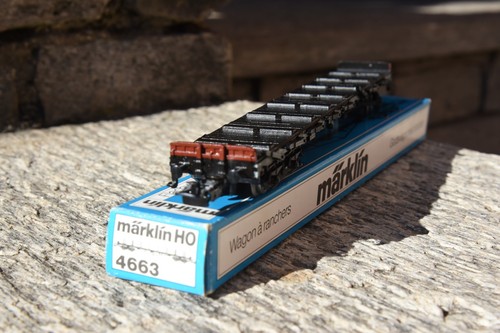 Märklin 4663 flachwagen - mÄrklin,