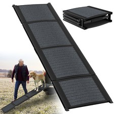 Auto Hunderampe klappbar Alu Hundetreppe 157 x 43,5 cm Rutschfest max 110 kg Neu