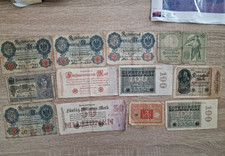 deutsches Papiergeld Banknoten