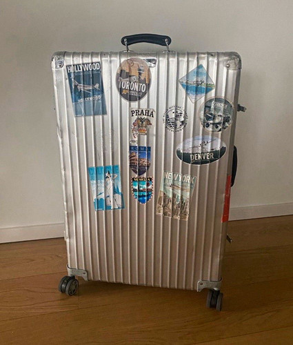 Rimowa aluminium koffer - aluminium,