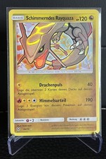 1x Pokemon Karte Schimmerndes Rayquaza 56/73 Schimmernde Legenden! Deutsch!