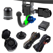 AHK Anhängerkupplung abnehmbar +E-Satz 13pol für Audi A5 8T 09-17 Sportback Kpl.