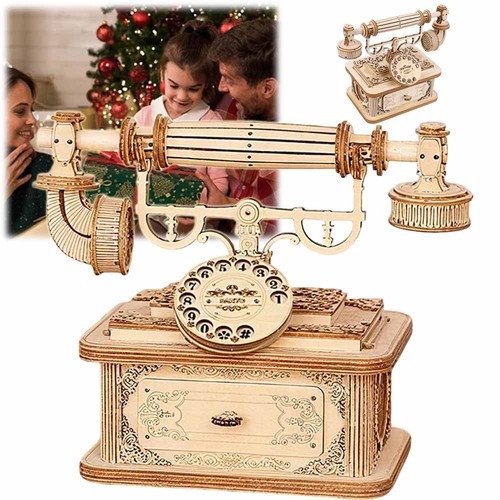 Retro telefon bausteinset - retro-telefon-bausteinset, für
