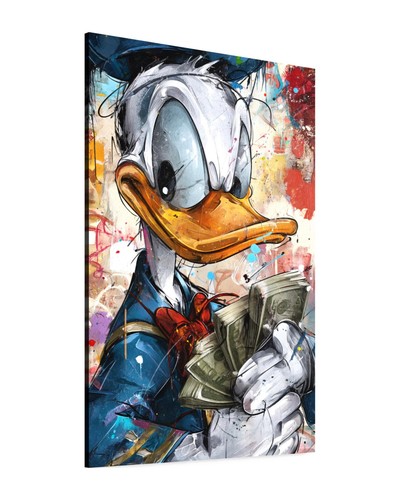 Donald duck leinwand bild - donald,