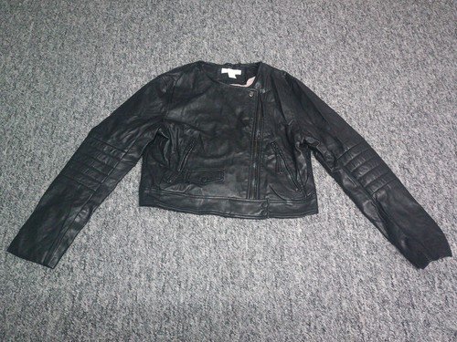 Bikerjacke 42 schwarz - schwarz,