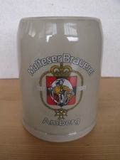 0,5 l  Bierkrug   Malteser  Brauerei  Amberg