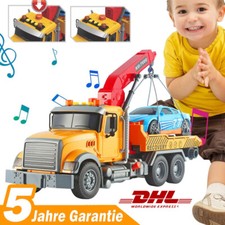 Abschleppwagen Spielzeug Großer Transporter LKW Lastwagen 1:16 mit Licht Sound