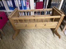 Antike Baby-Wippe / Tagesbett 