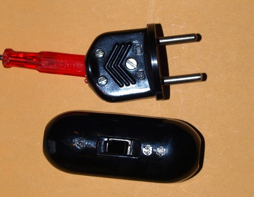 Bakelit schalter stecker - schalter+stecker, ddr