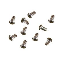 10x Kerbnagel 2,5 x 5mm zur Befestigung für Typenschild / Rahmenplakette