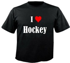 T-Shirt I Love Hockey für