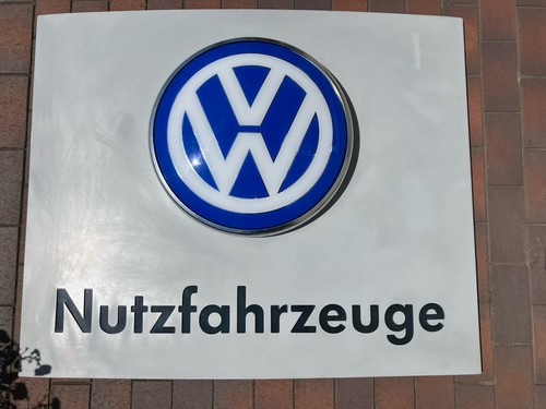 Volkswagen leuchtreklame - vw,