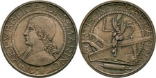 San Marino 5 Lire 1938 Silber