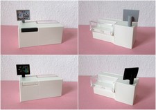 Playmobil Tresen Theke Ladentisch mit Glasvitrine Display Geld-Schublade