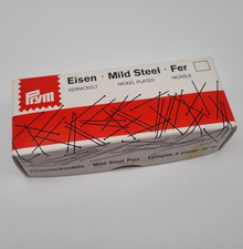 450g Eisen-Stecknadeln Prym 26 x 0,70 mm vernickelt aus Schneidereiauflösung