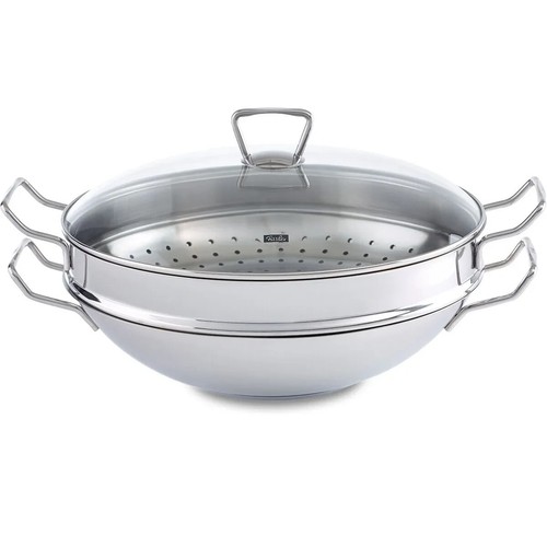 Fissler wok mit dämpfeinsatz - fissler,