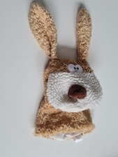 Stofftier Plüsch Handpuppe Hund
