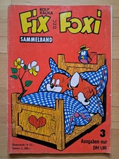 Fix + Foxi Sammelband von 1966 mit Fix + Foxi Nr.536, 537, 539 und Sammelseiten